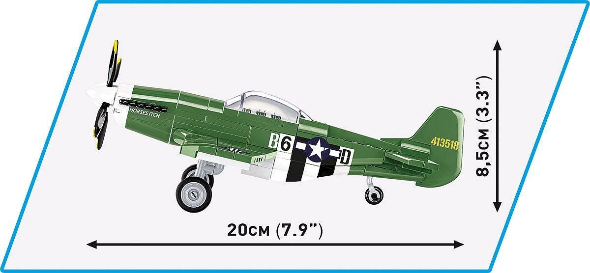 EAN 5902251058609 - COBI P-51D Mustang imagen 6