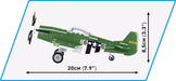 EAN 5902251058609 - COBI P-51D Mustang imagen 6