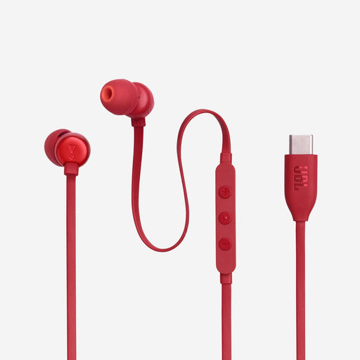 EAN 1200130011177 - JBL Tune 310C Auriculares Alámbrico Dentro de oído Llamadas/Música USB Tipo C Rojo imagen 2