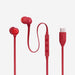 EAN 1200130011177 - JBL Tune 310C Auriculares Alámbrico Dentro de oído Llamadas/Música USB Tipo C Rojo imagen 2