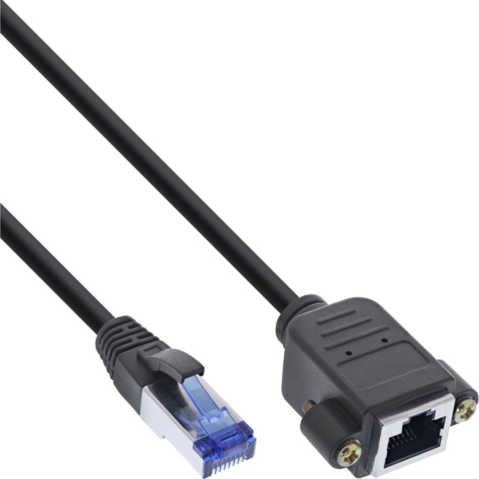 EAN 4043718300464 - InLine 76500X cable de red Negro 10 m Cat6a S/FTP (S-STP) imagen 1