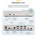 EAN 65030902885 - StarTech.com 150UE-USB4DOCKTRIPLE base para portátil y replicador de puertos Alámbrico Gris imagen 11