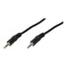 EAN 4052792008852 - LogiLink 3.5mm - 3.5mm, 3m cable de audio 3,5mm Negro imagen 1