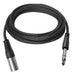 EAN 5706998974334 - Vivolink PROAUDXLRJACKS2 cable de audio 2 m XLR 6,35mm TRS Negro imagen 1
