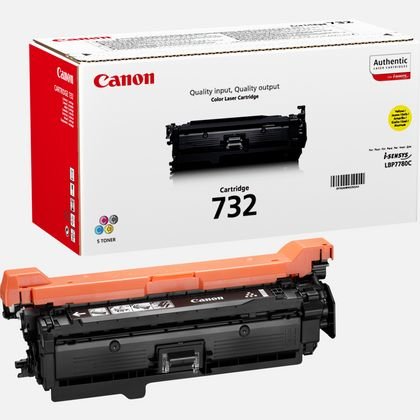 EAN 4960999974002 - Canon CRG 732 Y cartucho de tóner 1 pieza(s) Original Amarillo imagen 2
