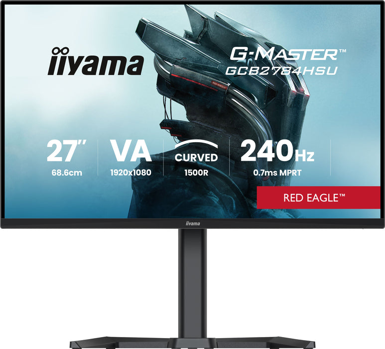 EAN 4948570127566 - iiyama G-MASTER GCB2784HSU-B1 27" 240Hz pantalla para PC 68,6 cm (27") 1920 x 1080 Pixeles Negro imagen 5