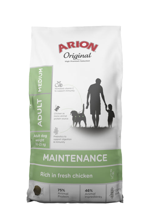 EAN 5414970060721 - Arion 106072 comida seca para perros 12 kg Adulto Pollo imagen 1