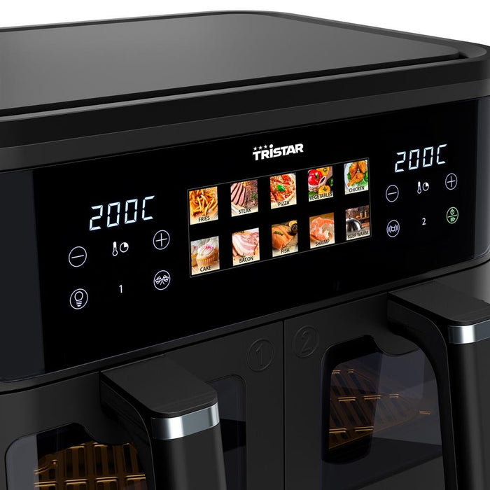 EAN 8711387998423 - Tristar FR-9075 freidora Doble 9 L Independiente 2500 W Freidora de aire caliente Negro imagen 5
