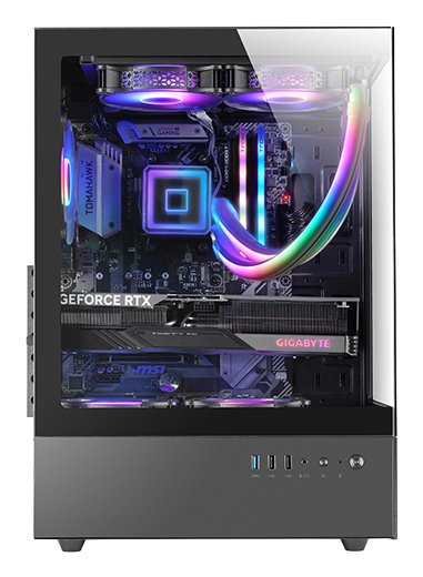 EAN 8435693109488 - Mars Gaming MC-XO Midi Tower Negro imagen 2