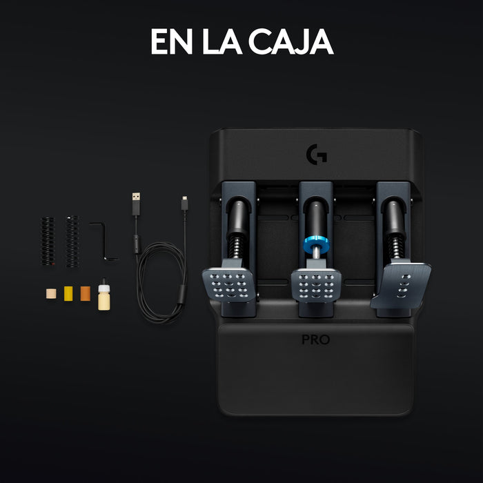 EAN 5099206091290 - Logitech G 941-000187 mando y volante Negro USB Pedales Analógico PC, Playstation, Xbox imagen 11