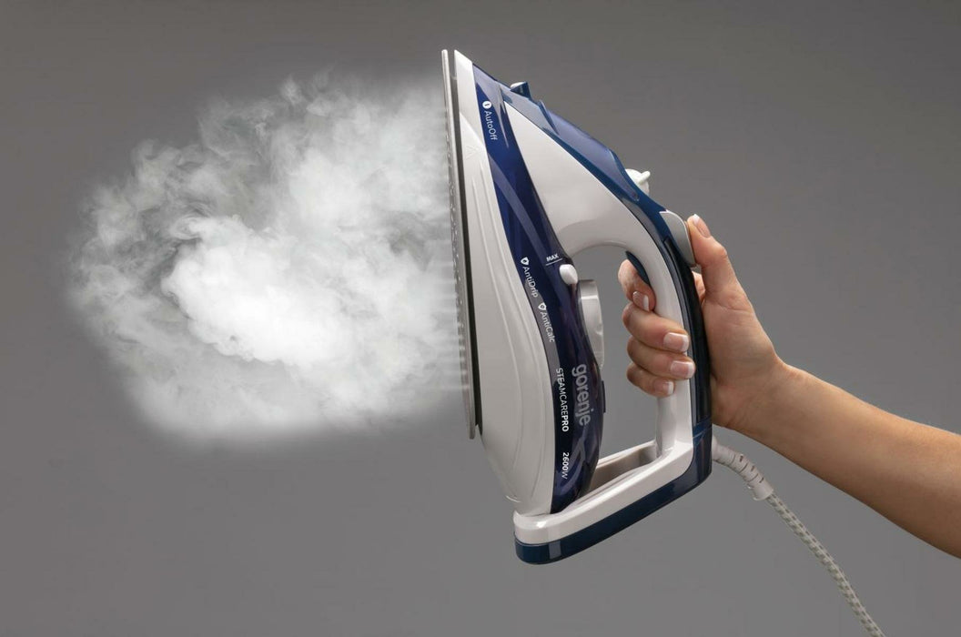 EAN 3838782404733 - Gorenje SIH2600BLC plancha Plancha a vapor Suela de cerámica 2600 W Azul imagen 12