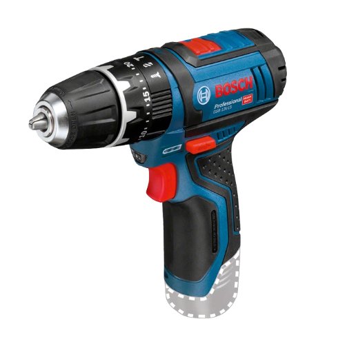 EAN 3165140630405 - Bosch GSB 12V-15 Professional 1300 RPM Negro, Azul imagen 1