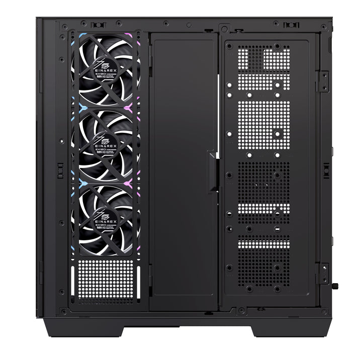 EAN 6977277360479 - Einarex EXCS-ZE-10KR-B carcasa de ordenador Midi Tower Negro imagen 4