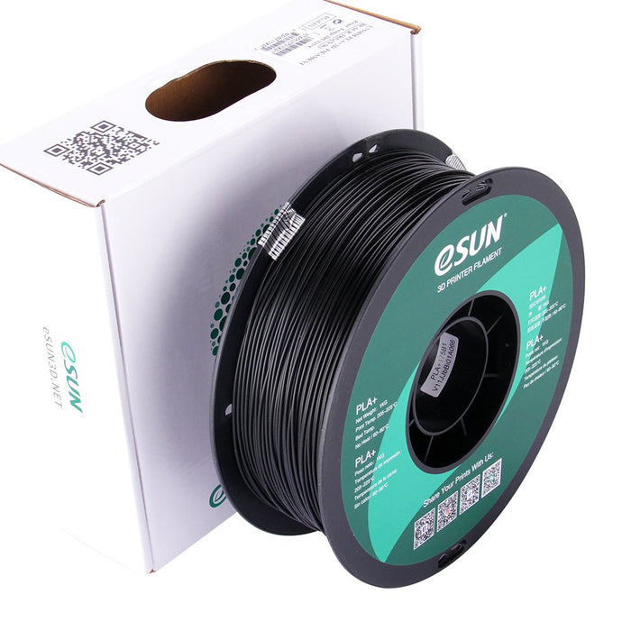 EAN 6922572219021 - eSUN PLA+175B1 material de impresión 3d Ácido poliláctico plus (PLA+) Negro 1 kg imagen 3