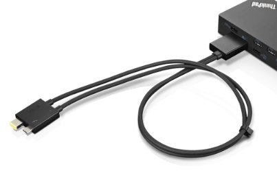 EAN 0193386287353 - Lenovo 4X90U90616 Adaptador gráfico USB Negro imagen 3
