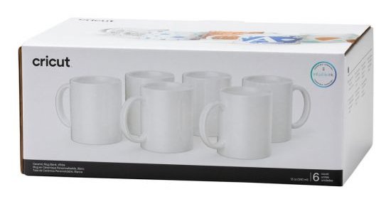 EAN 0093573372421 - Cricut Blank tazón Blanco Universal 6 pieza(s) imagen 2