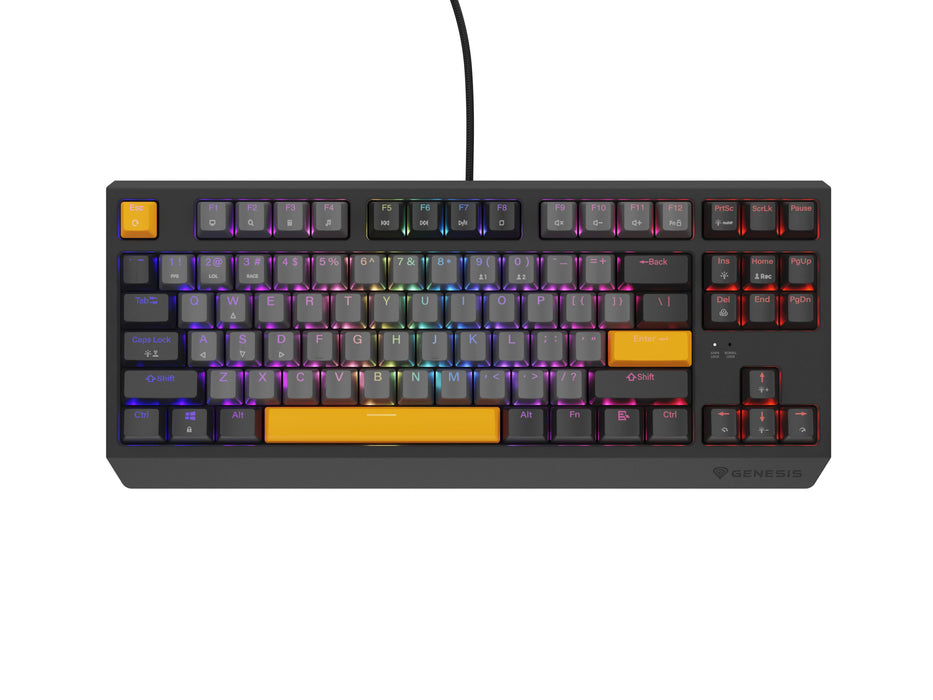 EAN 5901969443325 - GENESIS Thor 230 TKL Anchor Gray Negative Outemu Red teclado Juego USB + RF Wireless + Bluetooth QWERTY N imagen 3