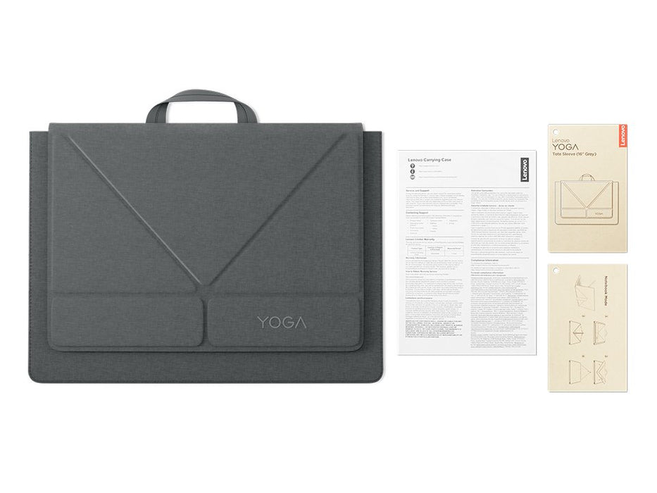 EAN 0195892139492 - Lenovo Accessories Yoga Tote Sleeve (16 Grey) 40,6 cm (16") Funda Gris imagen 8