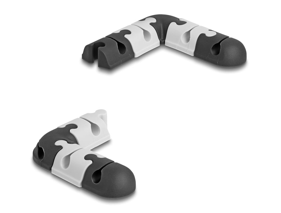 EAN 4043619184484 - DeLOCK 18448 organizador de cables Escritorio/pared Soporte para cables Negro, Gris 9 pieza(s) imagen 3