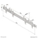 EAN 8717371447540 - Neomounts NMPRO-WMB2 soporte para pantalla de señalización 139,7 cm (55") Negro imagen 8