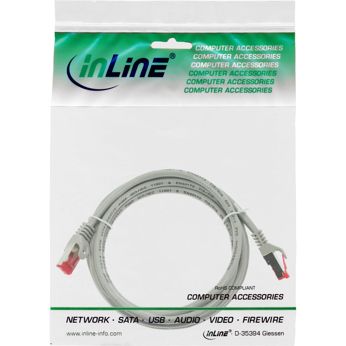 EAN 4043718231270 - InLine 76112 cable de red Gris 1,5 m Cat6 S/FTP (S-STP) imagen 3