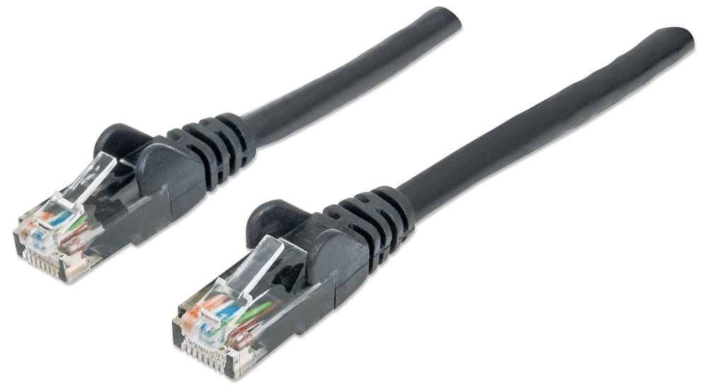 EAN 0766623342049 - Intellinet 342049 cable de red Negro 1 m U/UTP (UTP) imagen 1
