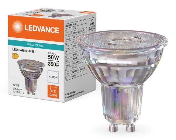 EAN 4099854458064 - Osram LED PAR16 P lámpara LED Blanco frío 4000 K 3,7 W GU10 E imagen 5