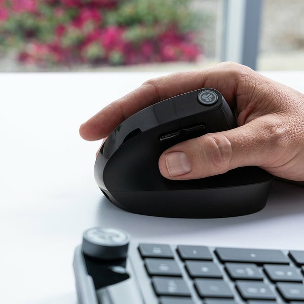 EAN 0810119070845 - JLab JBUDS ERGONOMIC ratón Hogar mano derecha RF Wireless + Bluetooth 2400 DPI imagen 4