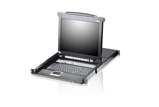 EAN 4710469345487 - ATEN CL5708M-ATA-AG consola de rack 43,2 cm (17") Negro 1U imagen 1
