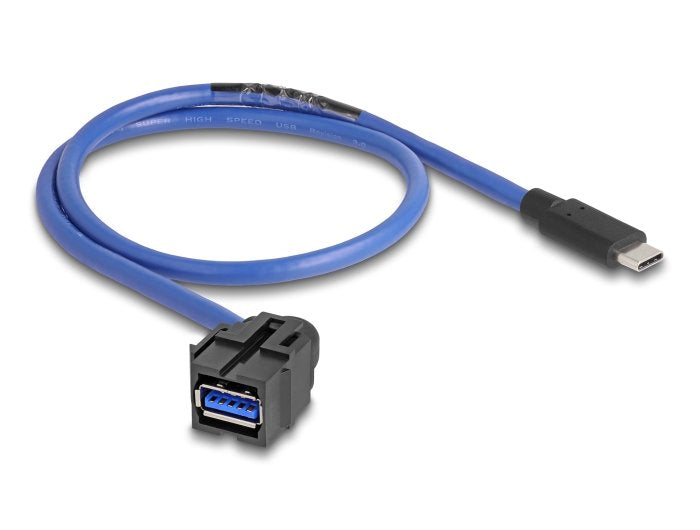 EAN 4043619881567 - DeLOCK 88156 cable USB 0,5 m USB A USB C Negro, Azul imagen 1