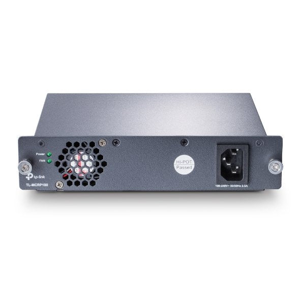 EAN 5415247006282 - TP-Link TL-MCRP100 unidad de fuente de alimentación 75 W Negro imagen 1