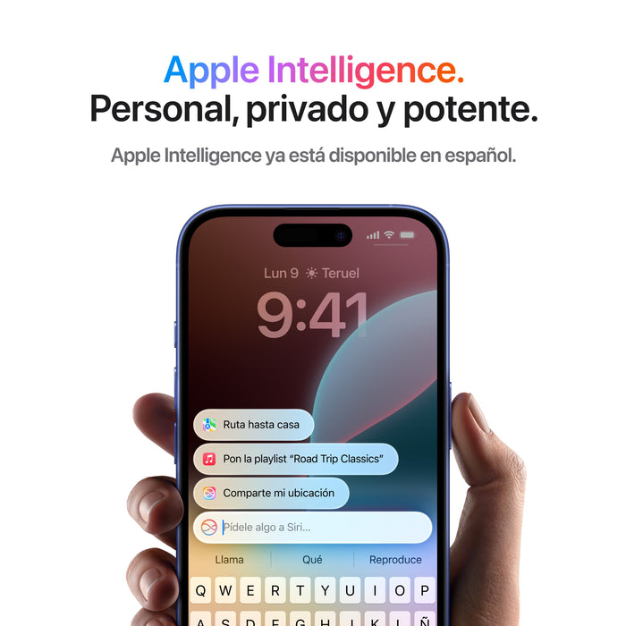 EAN 0195949822438 - Apple iPhone 16 15,5 cm (6.1") SIM doble iOS 18 5G USB Tipo C 128 GB Azul imagen 6