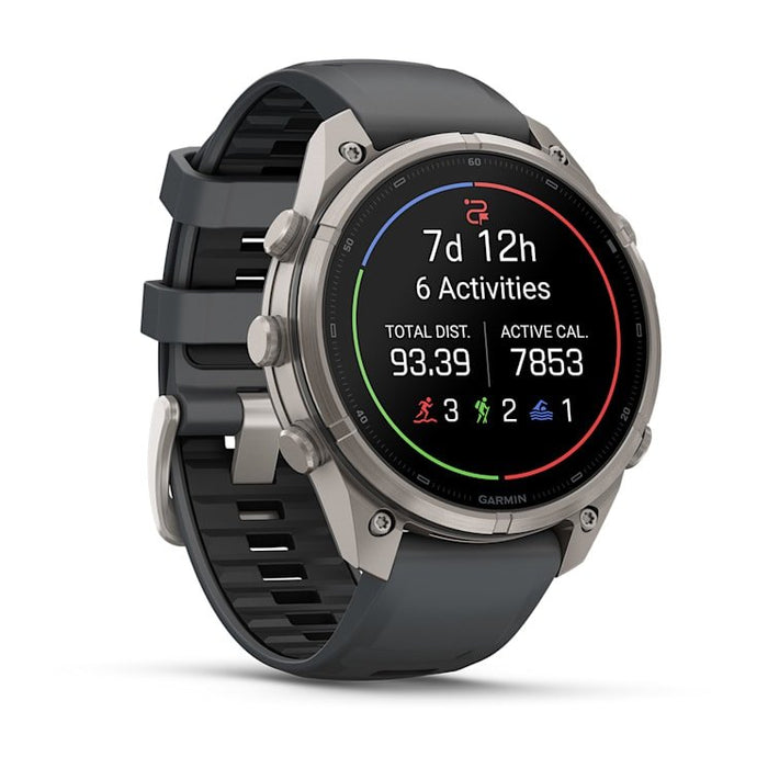 EAN 753759380199 - Garmin fēnix 9 Pro 3,56 cm (1.4") AMOLED 47 mm Digital 454 x 454 Pixeles Pantalla táctil Titanio Wifi GPS  imagen 3