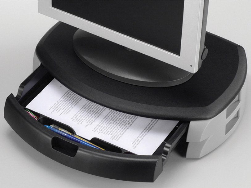 EAN 5705831200814 - Q-CONNECT KF20081 soporte para monitor 50,8 cm (20") Escritorio Negro imagen 1