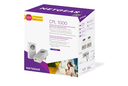 EAN 606449117387 - NETGEAR PLP1000-100FRS adaptador de red PowerLine 1000 Mbit/s Ethernet Blanco 2 pieza(s) imagen 4