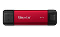 EAN 0740617352214 - Kingston Technology Dual Portable USB Type-A / USB Type-C 3.2 Gen 2 (3.1 Gen 2) Negro, Rojo imagen 1