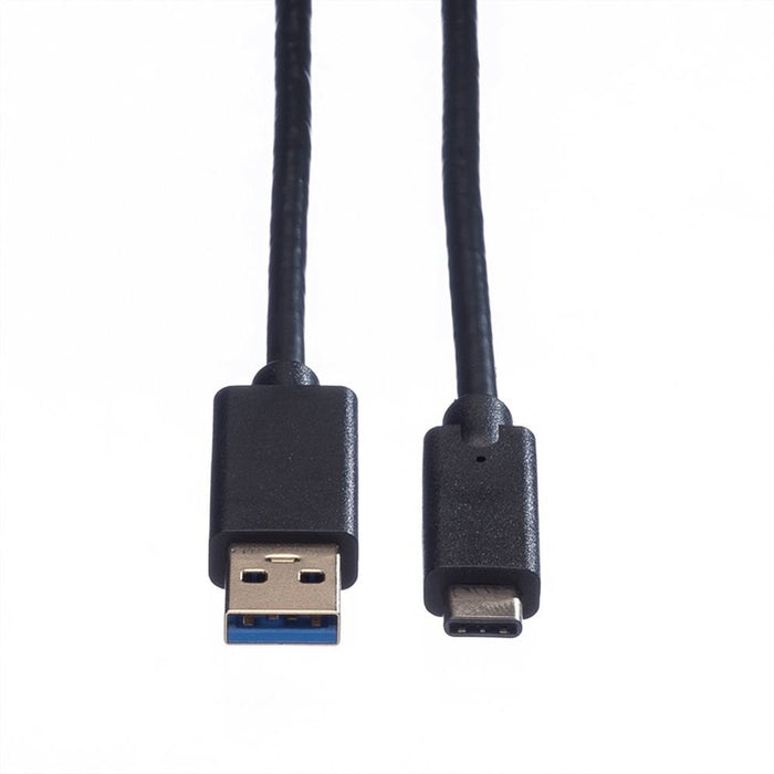 EAN 7611990117222 - ROLINE USB 3.1 Cable, A-C, M/M 0.5 m cable USB USB 3.2 Gen 1 (3.1 Gen 1) 0,5 m USB A USB C Negro imagen 3