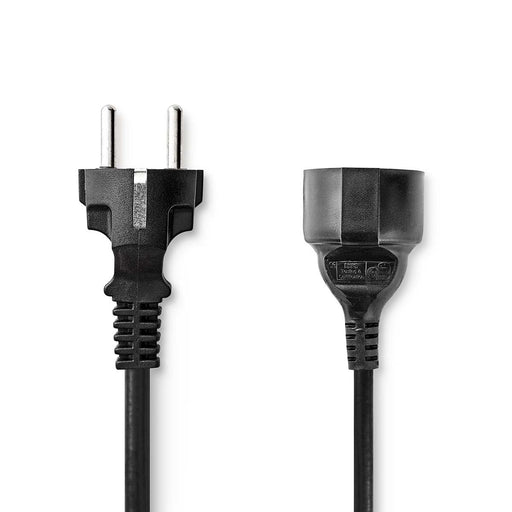 EAN 5412810425198 - Nedis CEGL10200BK50 cable de transmisión Negro 5 m CEE7/7 imagen 1