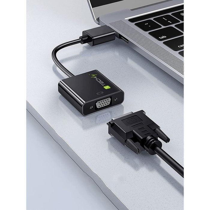 EAN 8057685302921 - Techly IDATA HDMI-VGA4 adaptador de cable de vídeo VGA (D-Sub) HDMI Type C (Mini) Negro imagen 3
