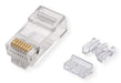 EAN 7630049634893 - ROLINE 21.17.3098 conector RJ-45 Oro, Transparente imagen 2