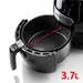 EAN 5608475023279 - Haeger AF-D37.003A freidora Sencillo 4,2 L 1500 W Freidora de aire caliente Negro imagen 4
