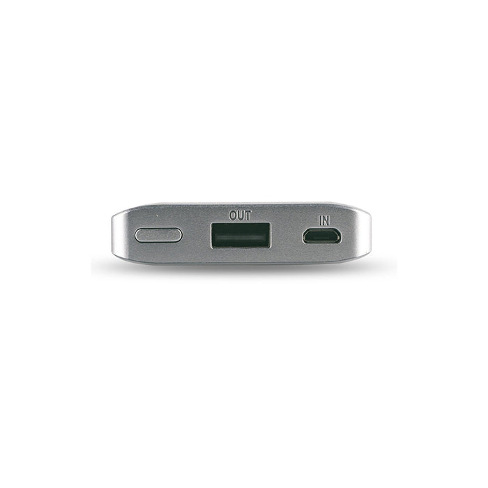 EAN 4040895005816 - RealPower PB-4000 Fashion Polímero de litio 4000 mAh Azul, Plata imagen 2