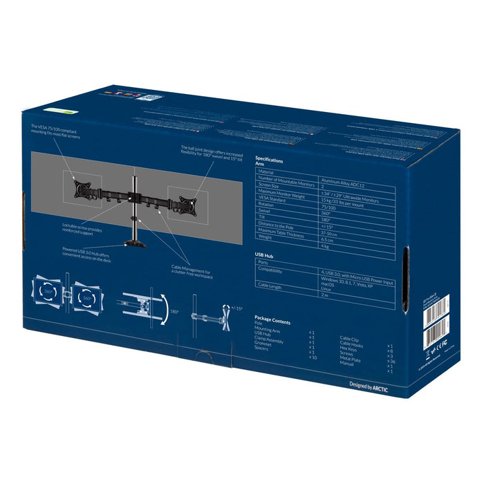 EAN 4895213701761 - ARCTIC Z2 Pro (Gen 3) 86,4 cm (34") Escritorio Negro imagen 16