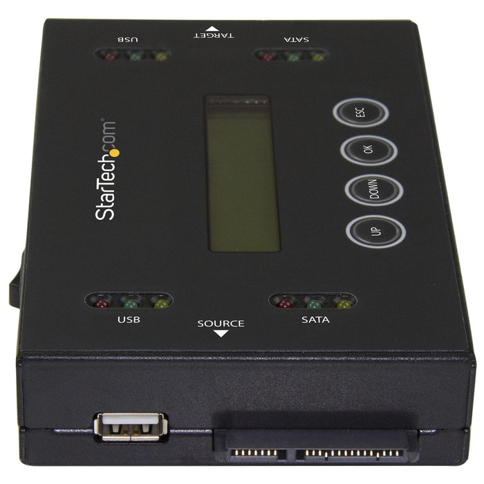 EAN 65030865005 - StarTech.com SU2DUPERA11 duplicador de datos y soporte Duplicador de HDD (discos duros) Negro 2 copias imagen 2