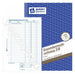 EAN 4004182003183 - Avery 318 registro comercial (libro) Azul, Blanco imagen 1