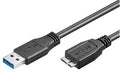EAN 4040849950261 - Goobay 95026 cable USB 1,8 m USB A Micro-USB B Negro imagen 1