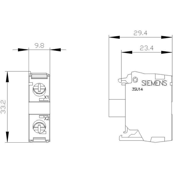 EAN 4011209943070 - Siemens 3SU14011BB601AA0 imagen 5