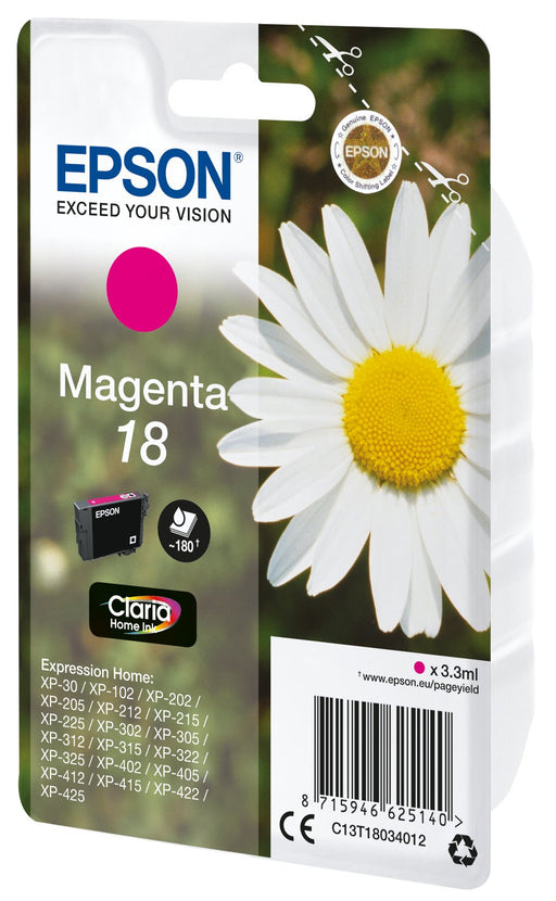EAN 8715946625157 - Epson Daisy C13T18034022 cartucho de tinta 1 pieza(s) Original imagen 1