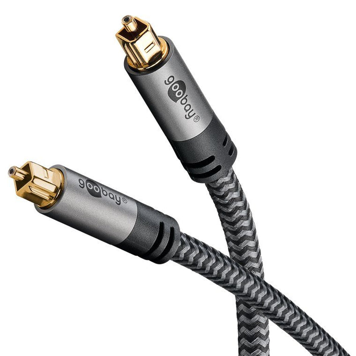 EAN 4040849653056 - Goobay 65305 cable de audio 2 m Toslink Negro, Plata imagen 2