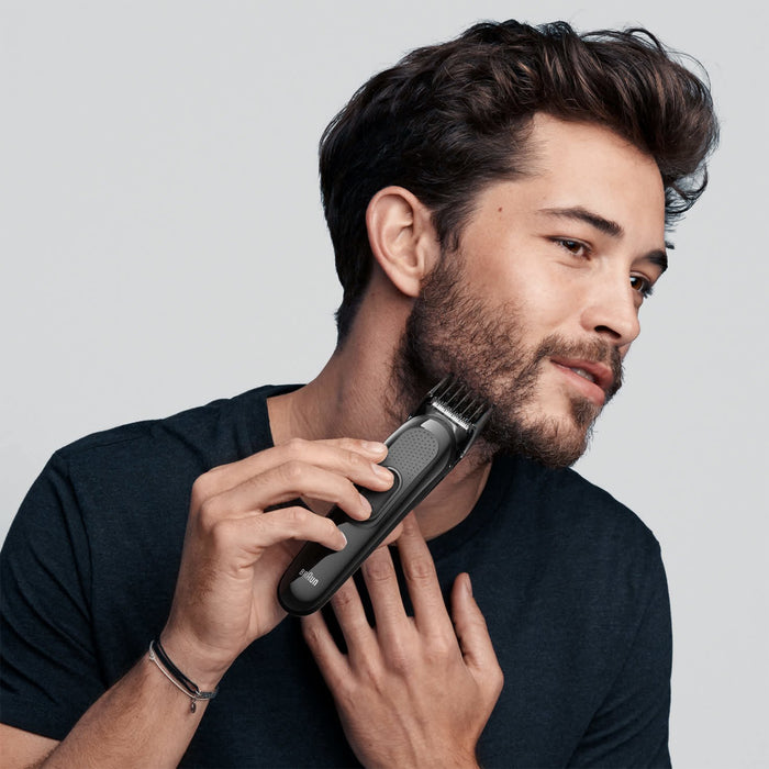 EAN 4210201282112 - Braun Multigroomer MGK3225 depiladora para la barba Batería 13 2,1 cm Negro imagen 5